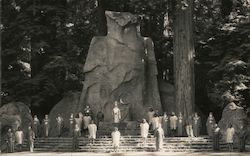 Bohemian Grove Club Monte Rio, CA Postcard Postcard Postcard