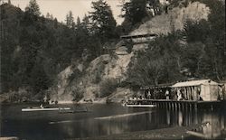 Russian River Resort for Men - Bohemian Club Monte Rio, CA Postcard Postcard Postcard