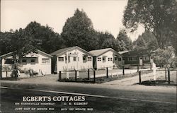 Egbert's Cottages Monte Rio, CA Postcard Postcard Postcard