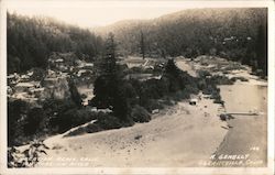 Vacation Beach on the Russian River Postcard