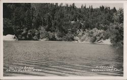 Vacation Beach on the Russian River Postcard