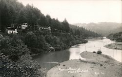 Russian River at Monte Rio California Postcard Postcard Postcard