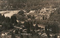 Birds Eye View Monte Rio California Rhea Postcard Postcard Postcard