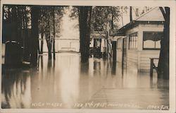 High Water - Feb. 3rd 1915 Postcard