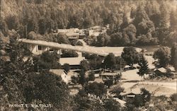 Birds Eye View of Monte Rio California Rhea Postcard Postcard Postcard