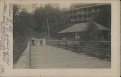 Station and Hall Monte Rio California Postcard Postcard Postcard