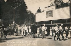 Burying John Barleycorn Monte Rio, CA Postcard Postcard Postcard