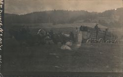 A Horse Drawn Carriage Fort Ross, CA Postcard Postcard Postcard