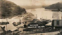 Entering Jenner By the Sea California Postcard Postcard Postcard