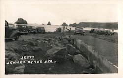 Jetty - Jenner By the Sea California Postcard Postcard Postcard