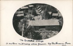 A One Time Mill Camp Above Jenner By the Russian River California Postcard Postcard Postcard