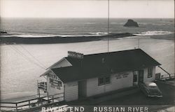 Rivers End on Russian River Jenner, CA Postcard Postcard Postcard