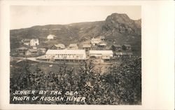 Jenner By the Sea Mouth of Russian River California Postcard Postcard Postcard