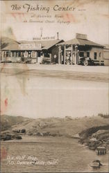 The Fishing Center at Russian River on Sonoma Coast Highway Duncans Mills, CA Postcard Postcard Postcard