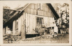 Christoffer's Upper Log Cabin Cazadero, CA Postcard Postcard Postcard