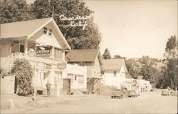 Street Scene Cazadero, CA Postcard Postcard Postcard