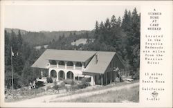 A Summer Home at Camp Meeker California Postcard Postcard Postcard