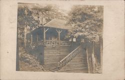 Redwood Rest cabin in Forest Camp Meeker, CA Postcard Postcard Postcard