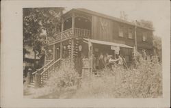 View of Post Office Camp Meeker, CA Postcard Postcard Postcard