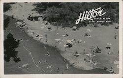 Hilton Beach Resort on the Russian River California Postcard Postcard Postcard