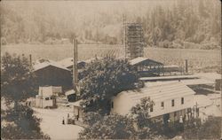 Birdseye View, Brick Making Company Hilton, CA Postcard Postcard Postcard