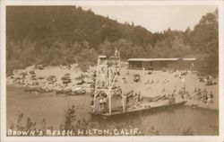 Brown's Beach Postcard