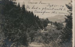 Cosmo Farm - Sept. 20, 1906 Postcard