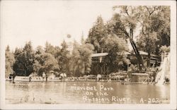 Maribel Park on the Russian River Postcard