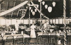 A Corner of the Dining Room, Camp Vacation Petaluma, CA Postcard Postcard Postcard