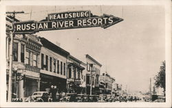 Russian River Resorts Healdsburg, CA Postcard Postcard Postcard