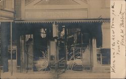 Whitney Pharmacy after 1906 Earthquake Healdsburg, CA Postcard Postcard Postcard