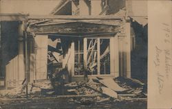 Ruins After 1906 Earthquake Healdsburg, CA Postcard Postcard Postcard