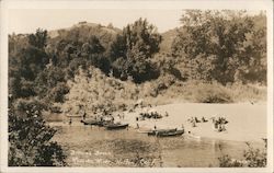 Brown's Beach, Russian River Postcard