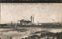 Spreckels Sugar Factory near Salinas California Postcard Postcard Postcard