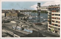 Stockholm. Katarinahissen. Postcard