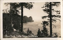 Cave Rock Lake Tahoe, CA Postcard Postcard Postcard