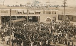 104th New Westminster Fusiliers Leaving for Europe British Columbia Canada Postcard Postcard Postcard