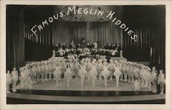 Famous Meglin Kiddies Actresses Postcard Postcard Postcard