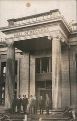 Facade of the Hall of Records After the Earthquake San Francisco, CA Postcard Postcard Postcard