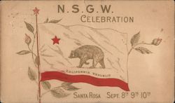 N.S.G.W. Celebration Santa Rosa, CA Postcard Postcard Postcard