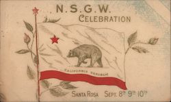 N.S.G.W. Celebration Santa Rosa, CA Postcard Postcard Postcard