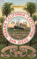 Panama-California Exposition Postcard