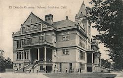 El Dorado Grammar School Postcard