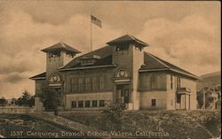 Carquinez Branch School Postcard