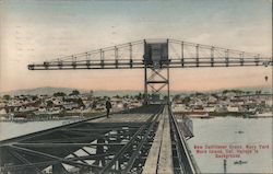 New Cantilener Crane, Mare Island Navy Yard Vallejo, CA Postcard Postcard Postcard