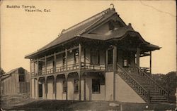 Buddha Temple Vacaville, CA Postcard Postcard Postcard