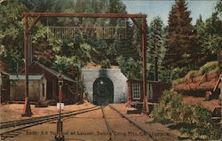 Southern Pacific Tunnel, Santa Cruz Mountains Laurel, CA Postcard Postcard Postcard