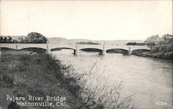 Pajaro River Bridge Postcard