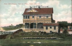 Free Cliff Museum, Vue de L'Eau Santa Cruz, CA Postcard Postcard Postcard