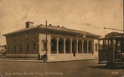 Post Office Building Postcard